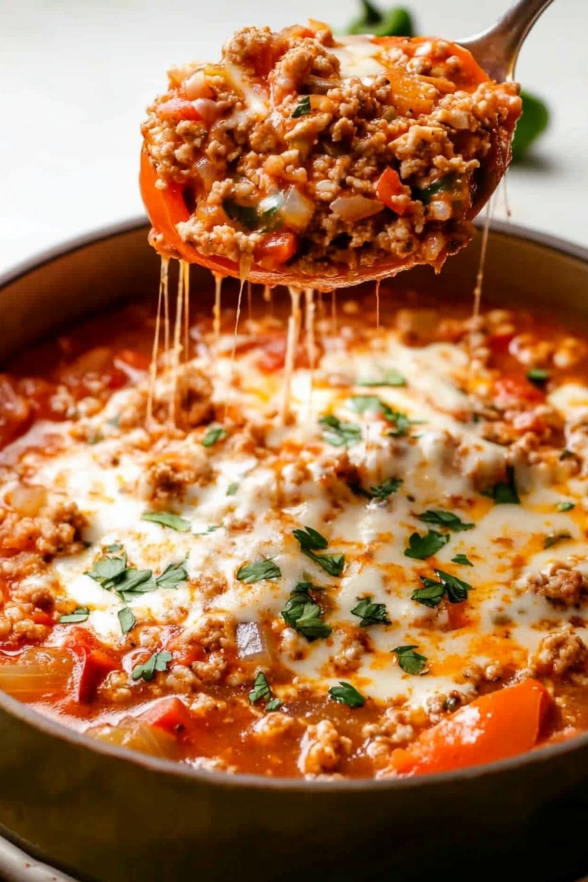 Simple and Delicious Stuffed Pepper Soup