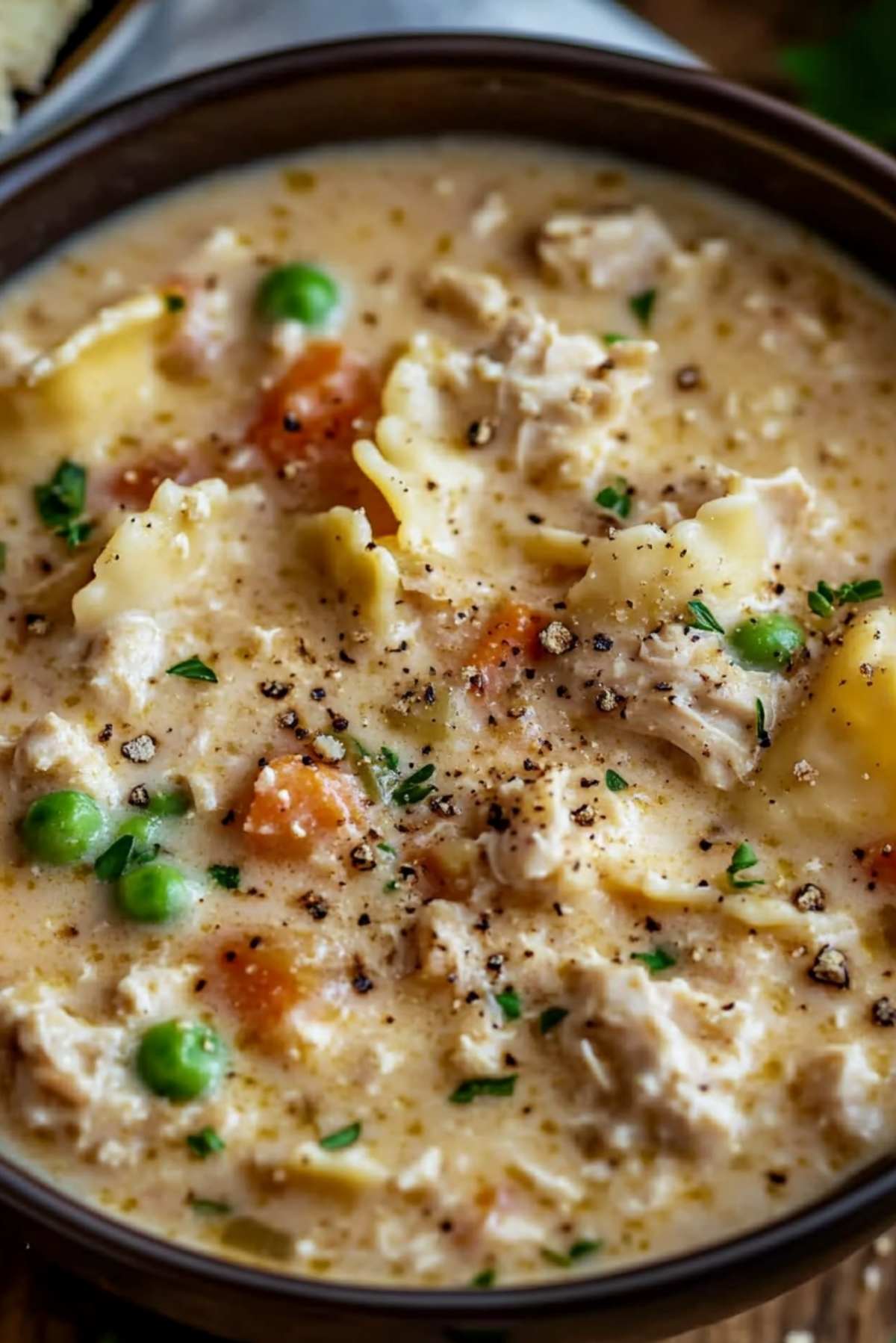 One Pot Creamy Italian Ground Chicken Soup – Cozy, Comforting, and So Easy