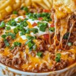 Meaty Texas Trash Dip – The Ultimate Cheesy, Meaty Party Dip!