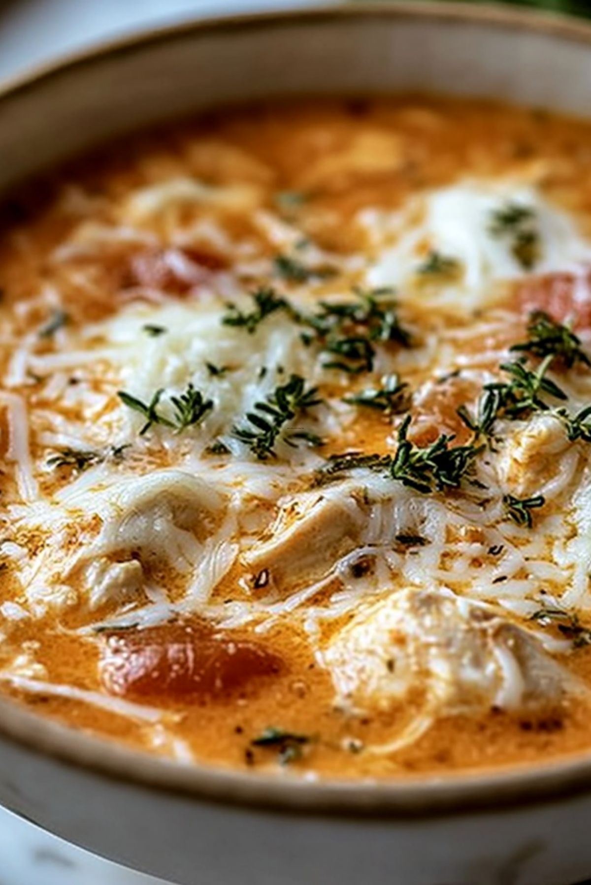 Crockpot Chicken Parmesan Soup – Comfort in a Bowl!