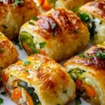 Cheesy Baked Vegetable Rolls: The Perfect Comfort Snack