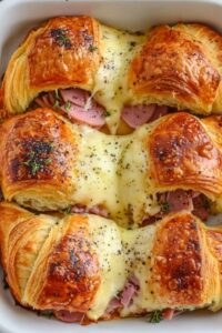 Baked Ham and Cheese Croissants: The Perfect Comfort Food