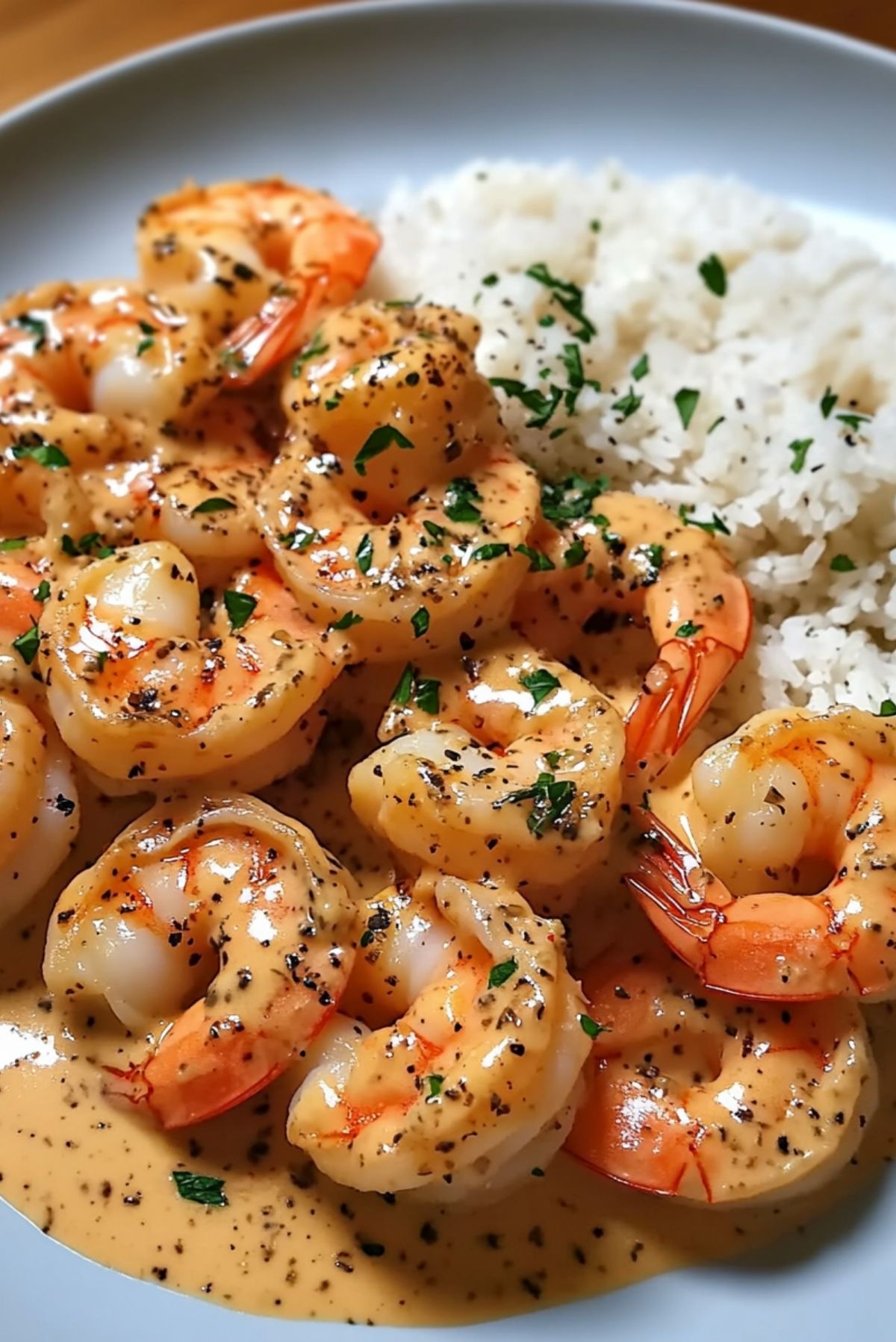 Easy Creamy Garlic Shrimp (15 Minutes)