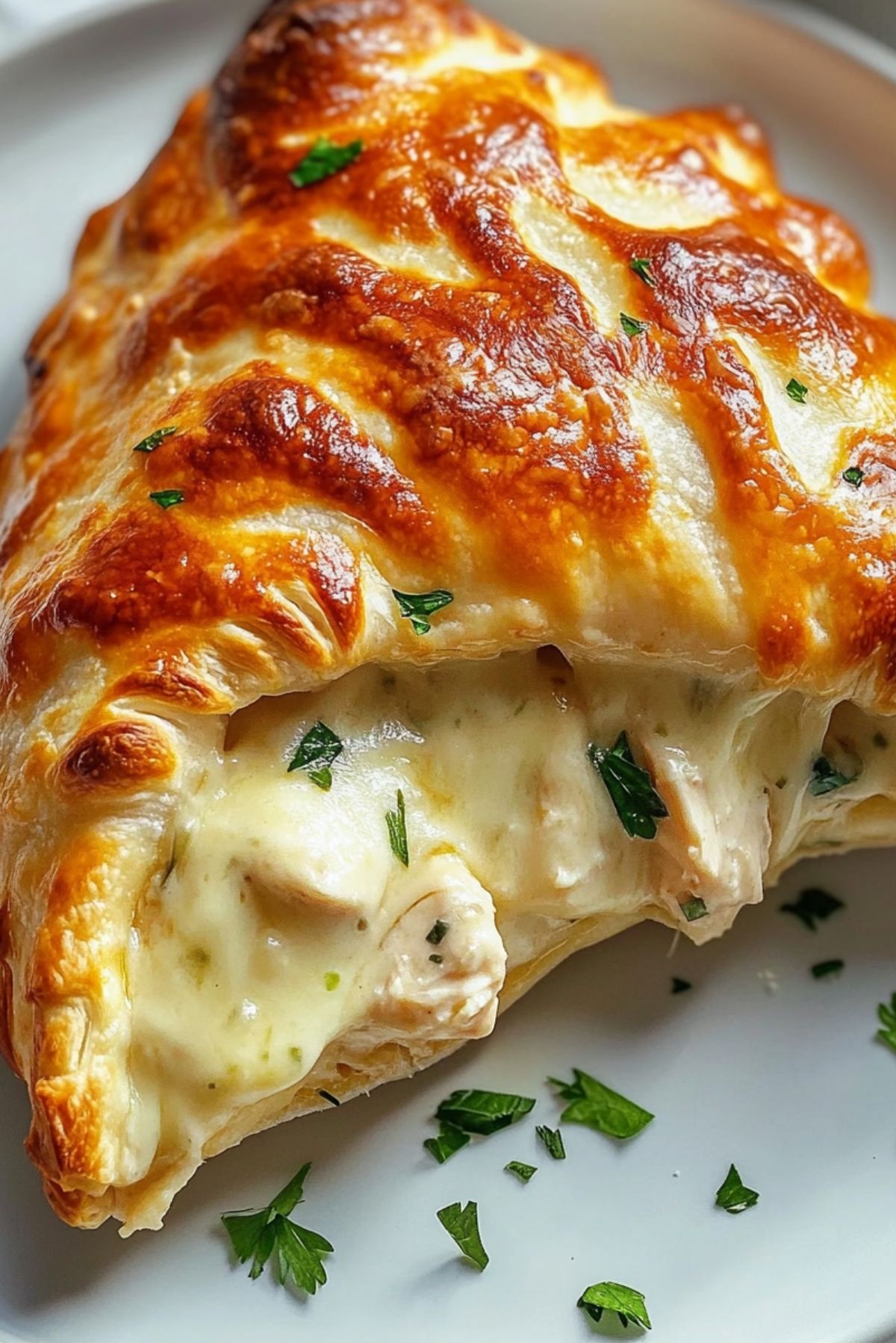 Chicken Alfredo Air Fryer Calzones: A Crispy, Cheesy Delight