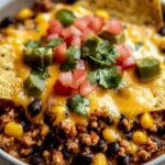 Crockpot Taco Casserole