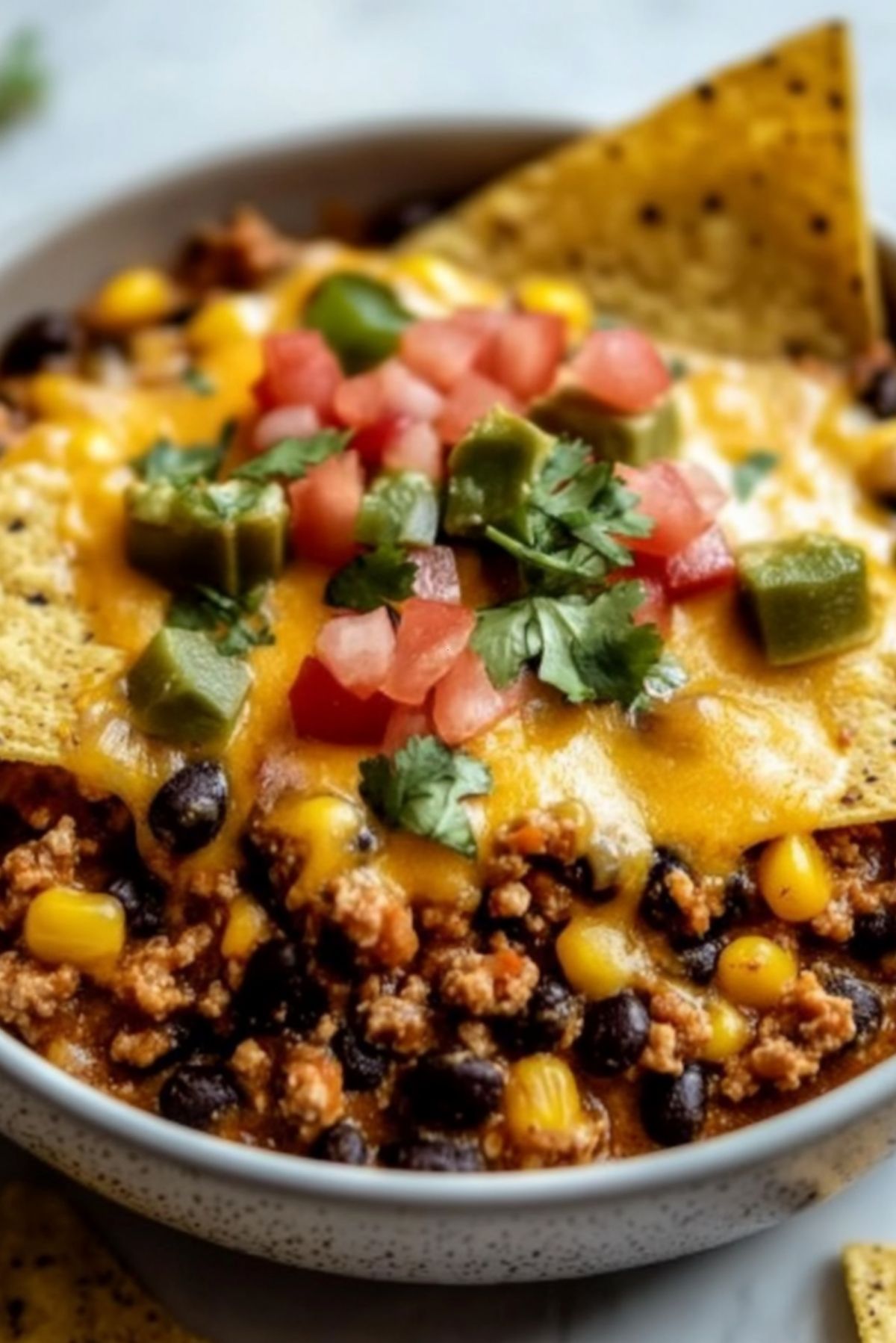 Crockpot Taco Casserole