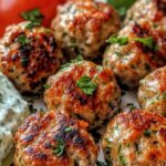 Greek Turkey Meatballs with Tzatziki – A Fresh and Flavorful Favorite!