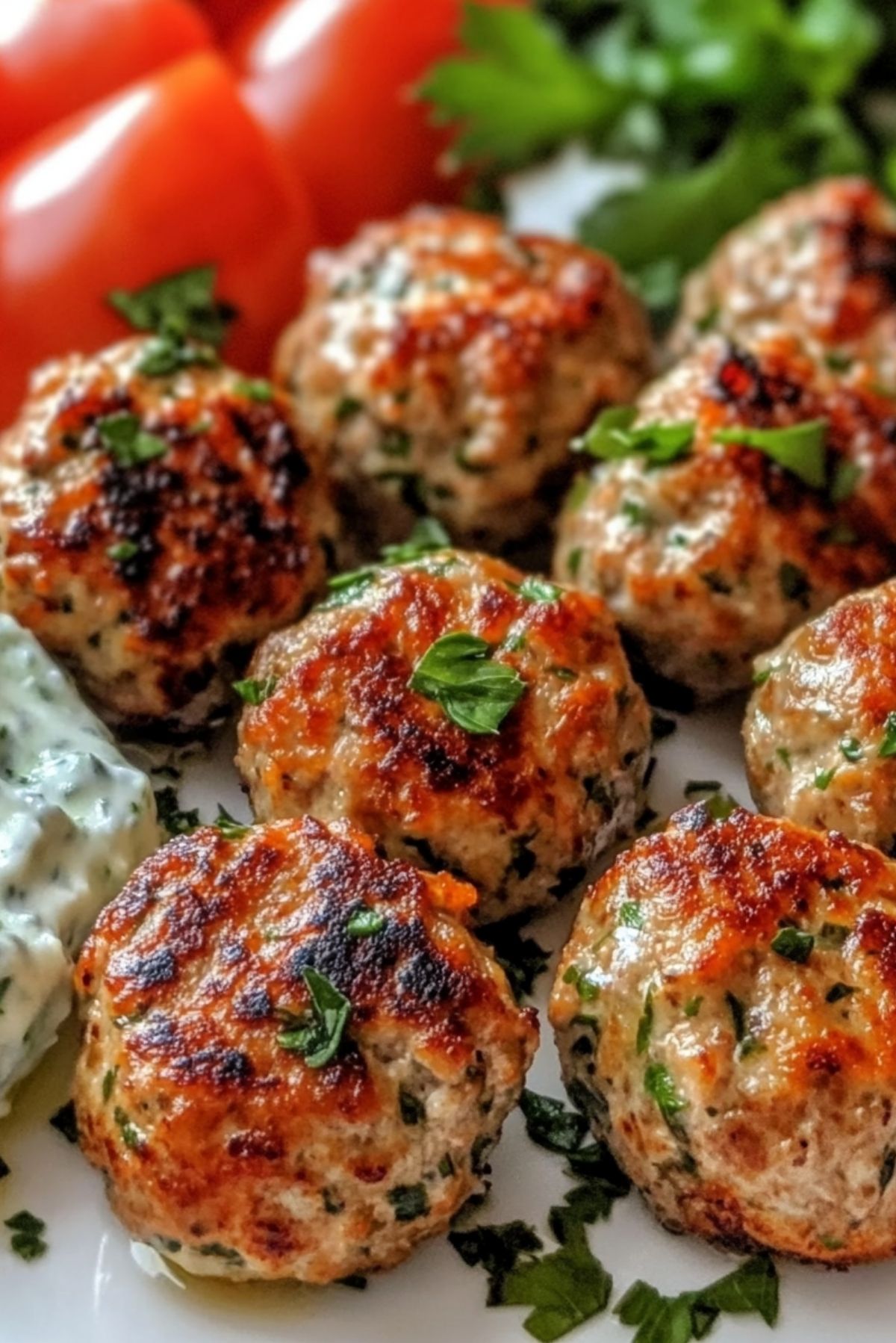 Greek Turkey Meatballs with Tzatziki – A Fresh and Flavorful Favorite!