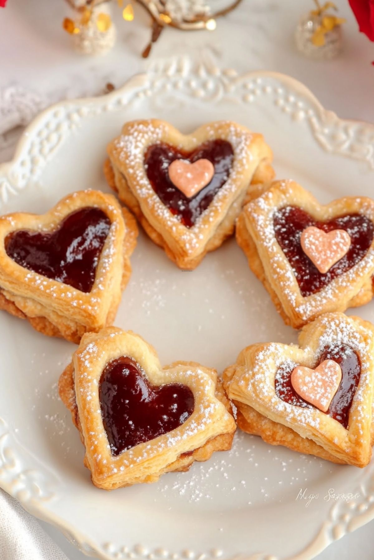 Vegan Love Letter Pastries