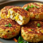 Tofu and Vegetable Patties