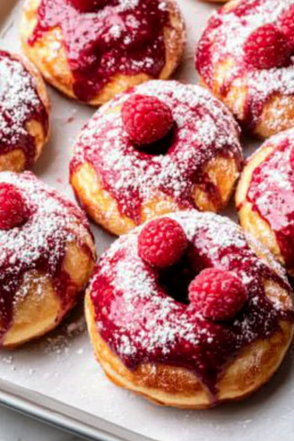 Baked Raspberry Donuts: Soft, Sweet, and Bursting with Flavor