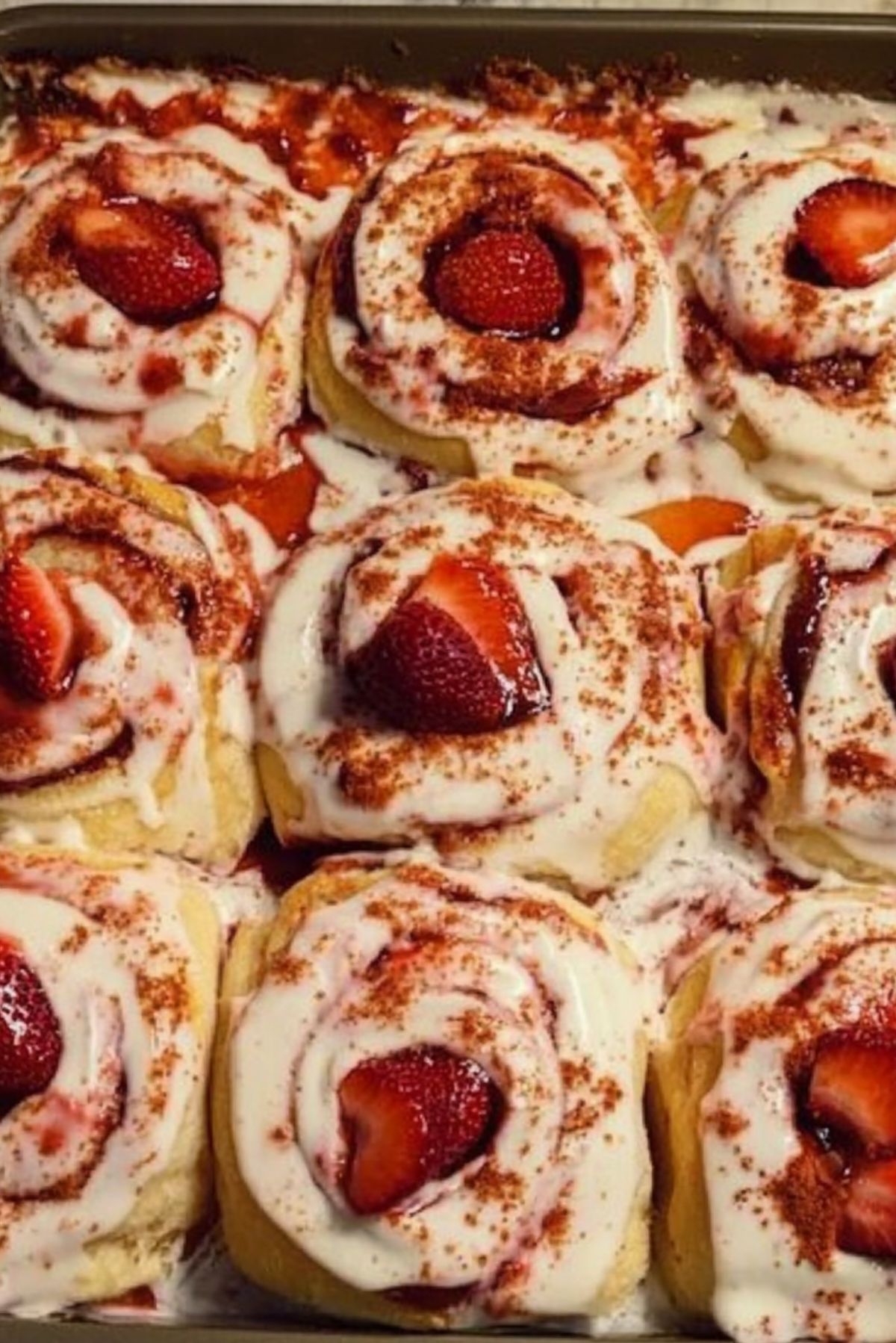 Strawberry Cheesecake Cinnamon Rolls – A Sweet Twist on a Classic!