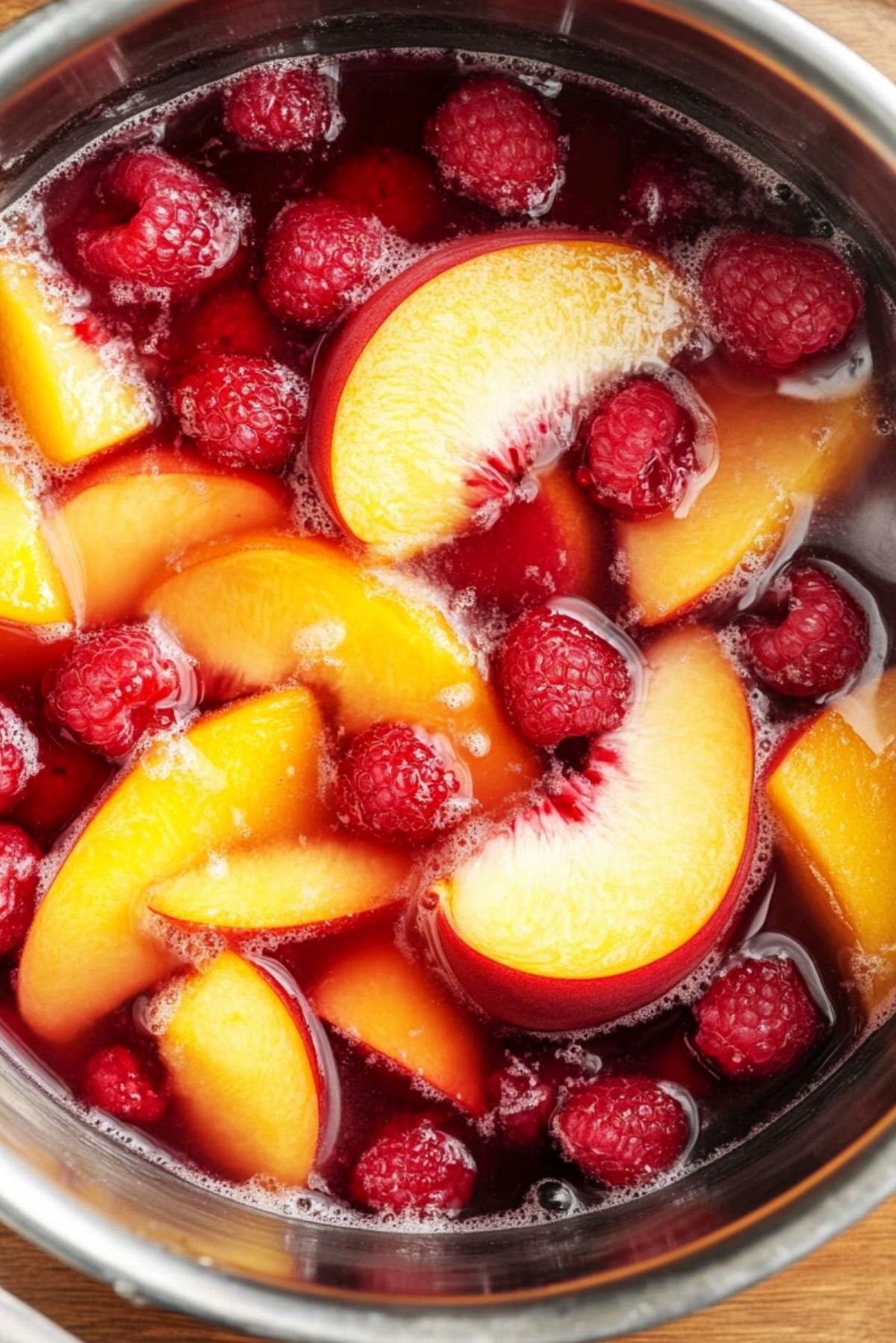 Bellini Peach Raspberry Iced Tea