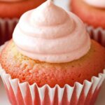 Strawberries and Cream Cupcakes