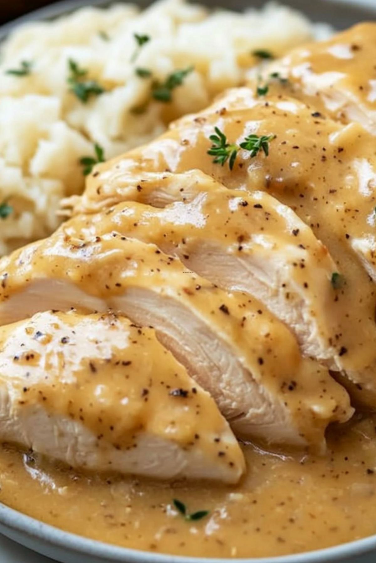 Slow Cooker Chicken and Gravy