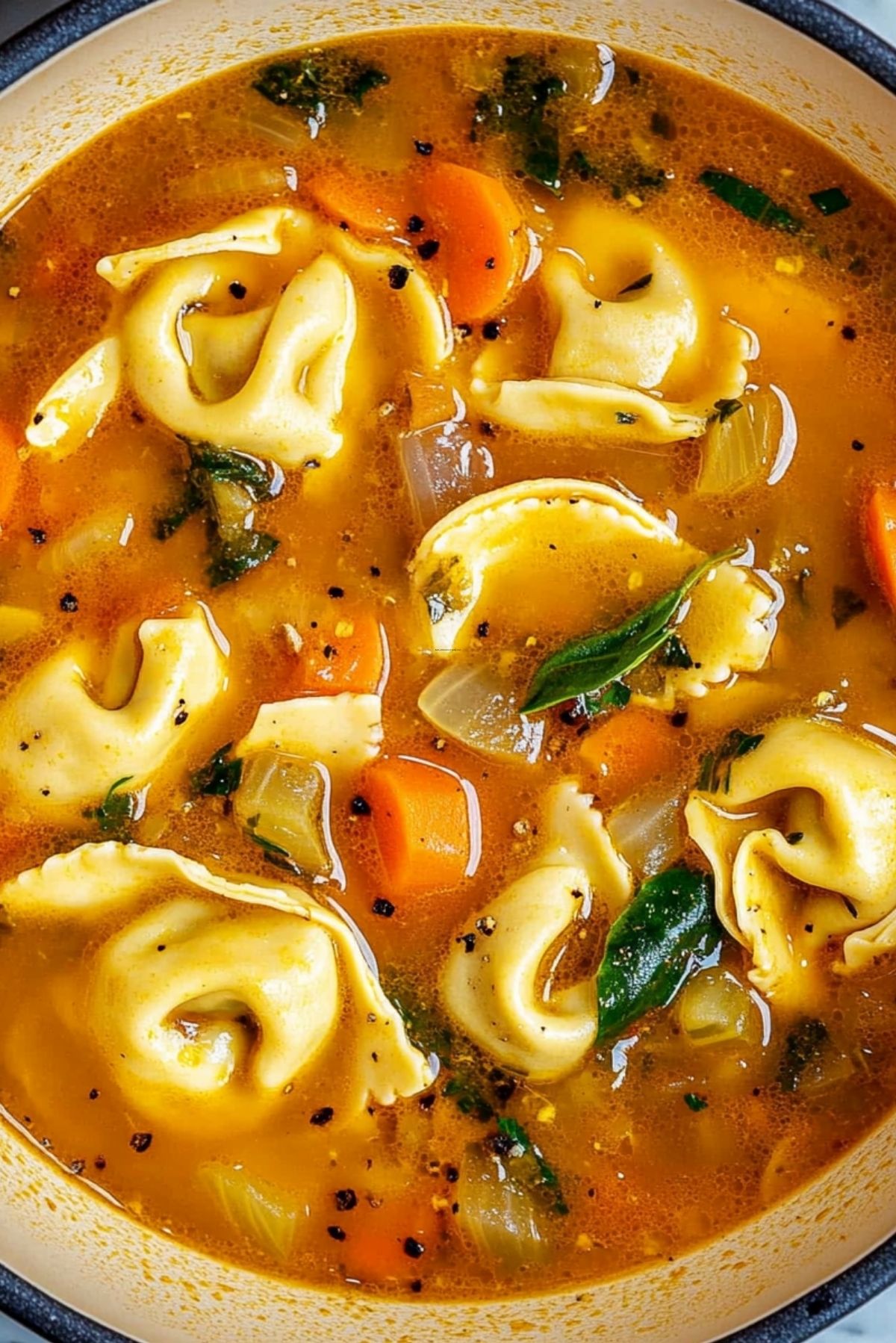 Vegetable Tortellini Soup