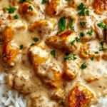 Homemade Creamy Smothered Chicken and Rice – Quick and Tasty