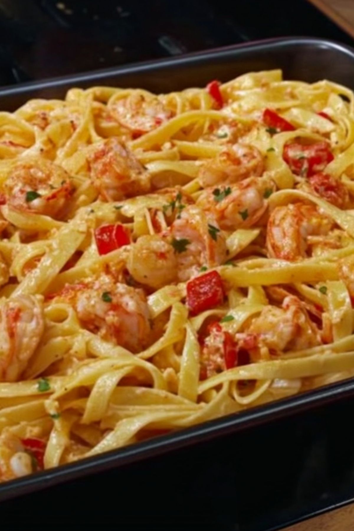 Cajun Ninja Crawfish Fettuccine – A Flavorful Southern Delight!