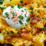 Cheesy Potato Egg Scramble: A Quick & Delicious Breakfast