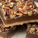 Lazy Girl Pecan Pie Bars