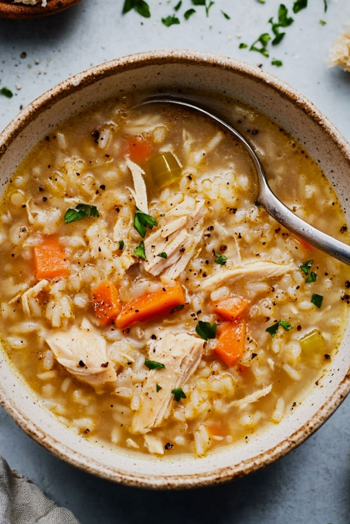 Chicken and Rice Soup Recipe (Family Favorite!)