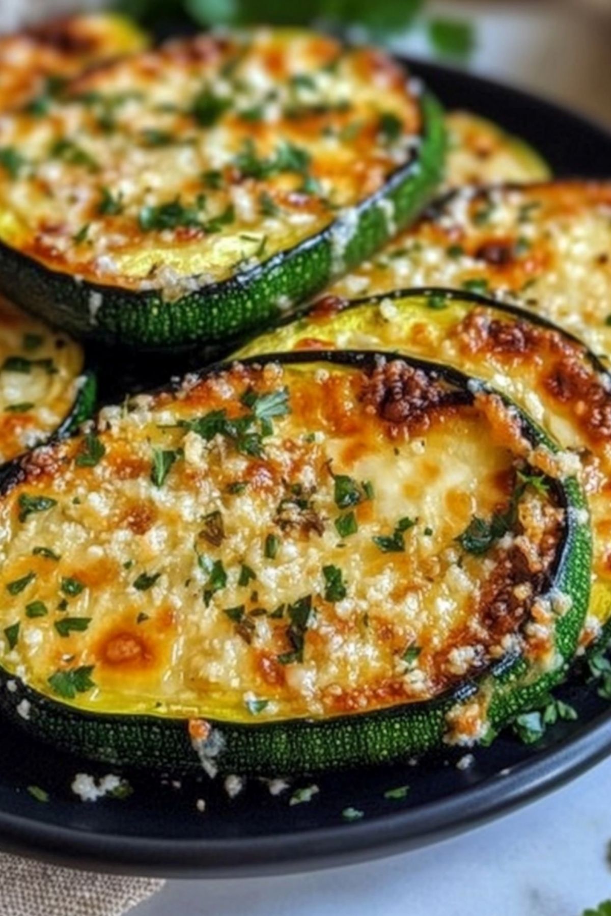 Cheesy Garlic Zucchini Steaks – A Simple, Flavor-Packed Dish You'll Want to Make Again and Again