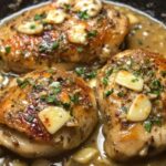 Rustic Roasted Garlic Chicken with Asiago Gravy