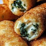 Spinach and Cheese Croquettes – Crispy, Creamy, and Delicious