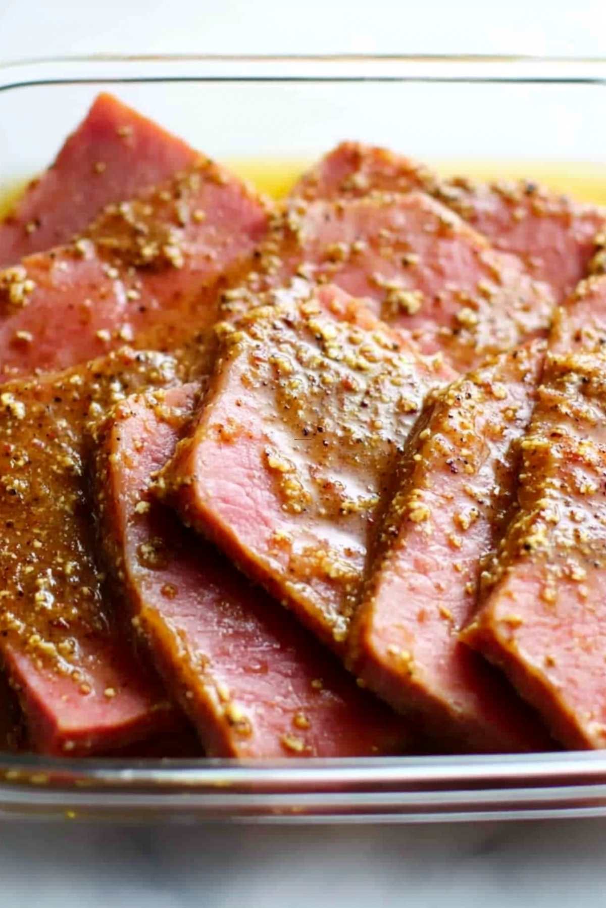 This Honey Mustard Ham Steak Recipe is My Lazy Day Secret (Shhh)