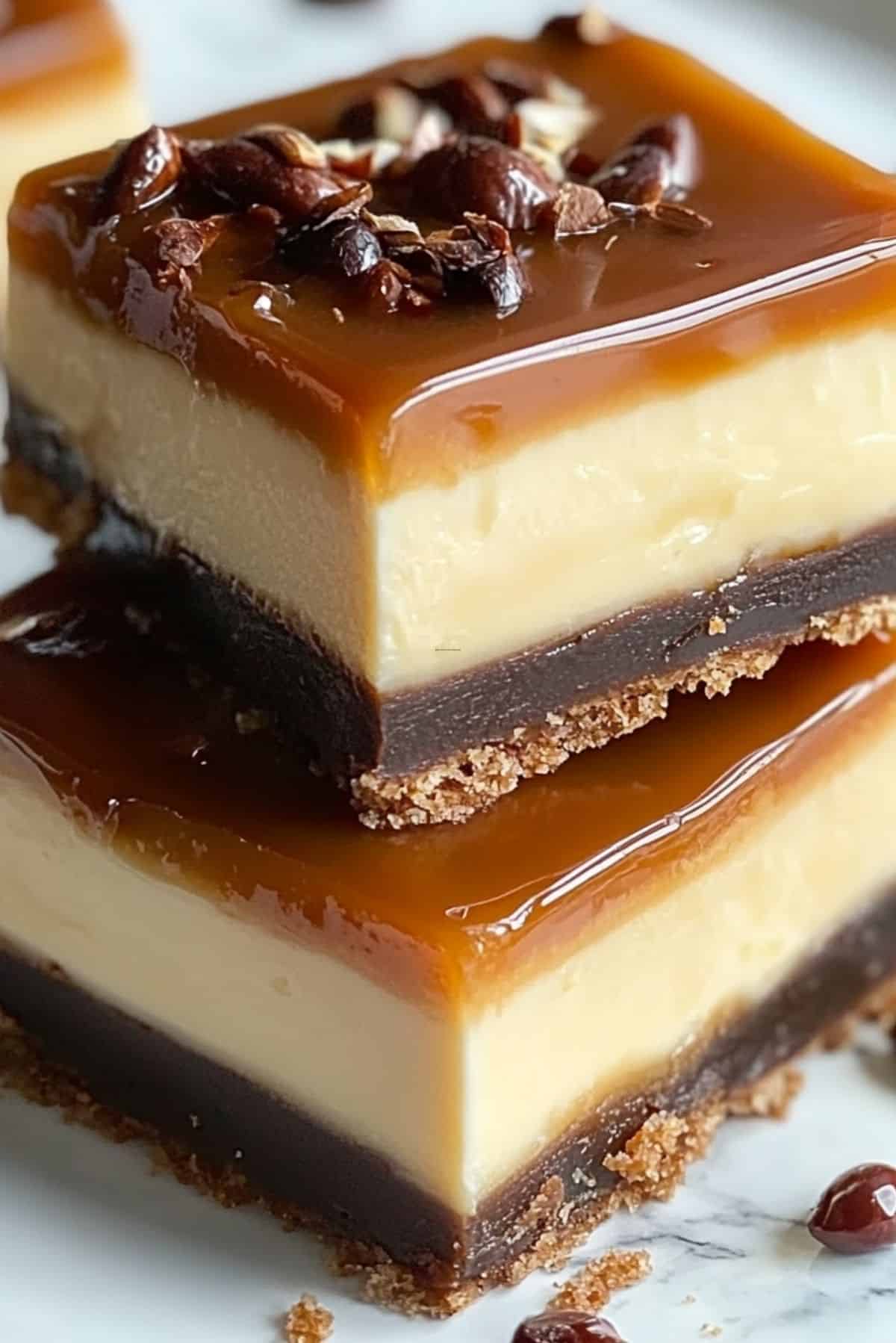 Dulce de Leche Cheesecake Bars – A Dreamy Caramel Delight