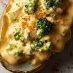 Cheesy Baked Potatoes with Broccoli Cheese Sauce – The Ultimate Comfort Food