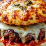 Cheesy Pizza Burgers – A Fun Twist on a Classic