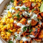 Street Corn Chicken Rice Bowl: A Flavor-Packed Meal in One Bowl