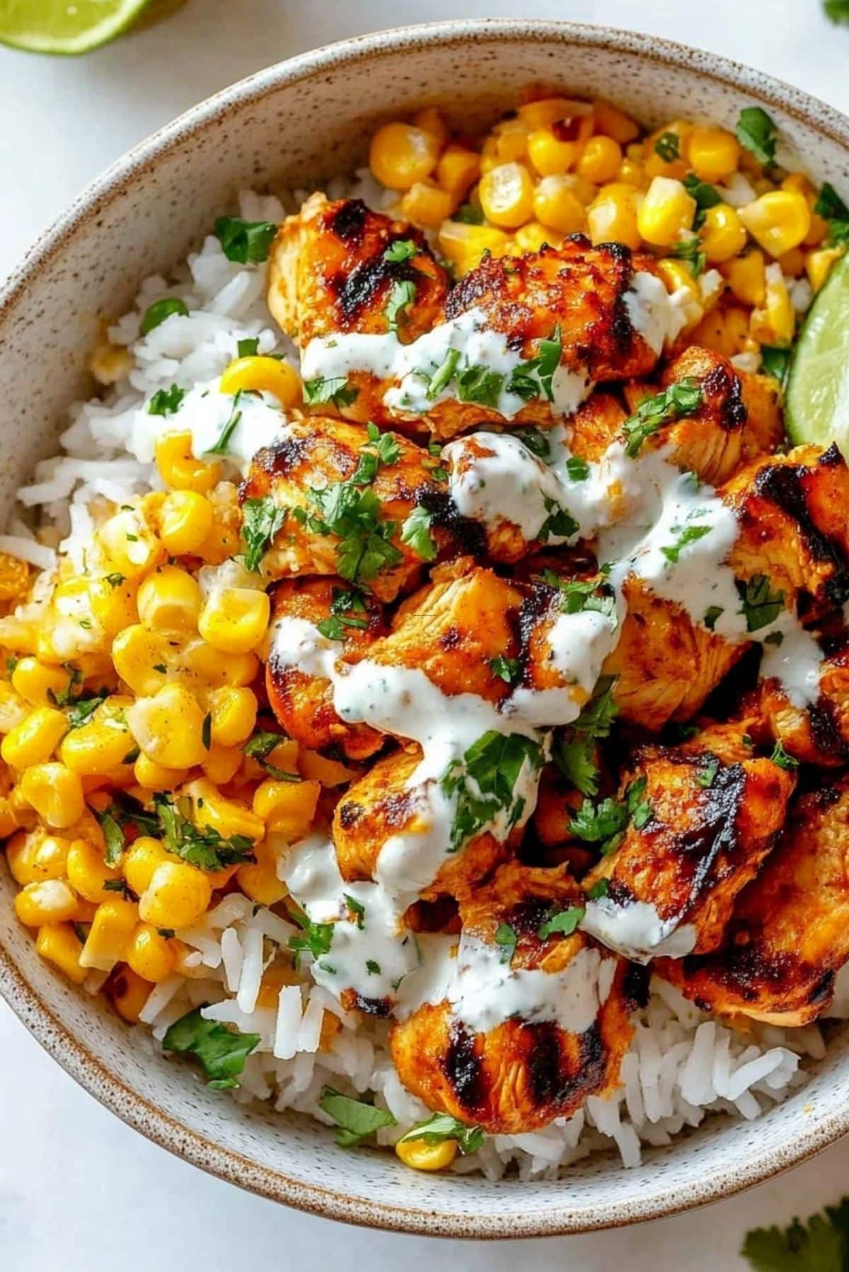 Street Corn Chicken Rice Bowl: A Flavor-Packed Meal in One Bowl
