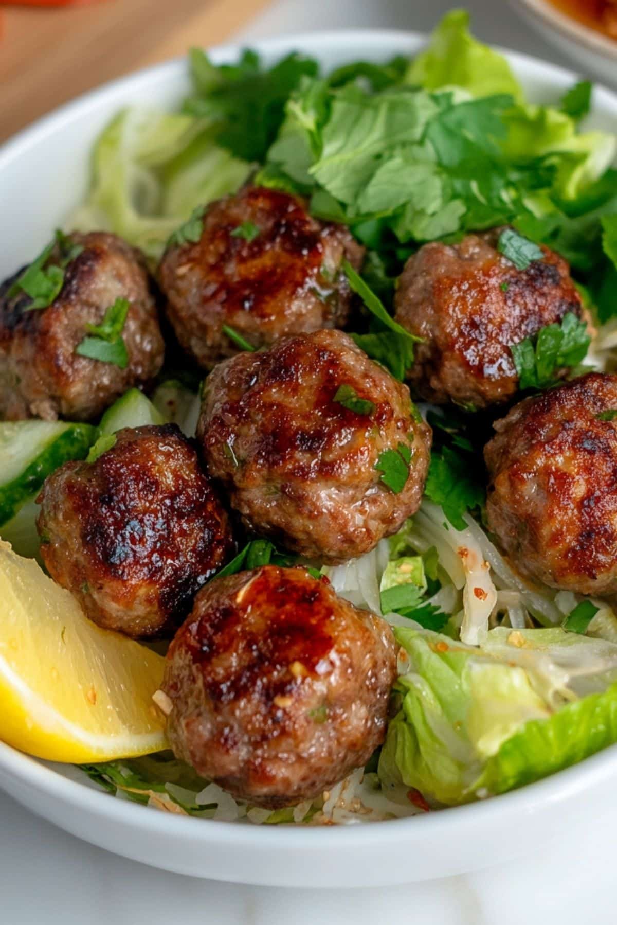 Vietnamese Meatball Salad – A Fresh and Flavorful Twist