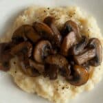 Mushroom & Cauliflower "Polenta" – A Low-Carb Comfort Food