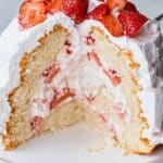 The Lightest, Fluffiest Strawberry Angel Cake You'll Ever Have