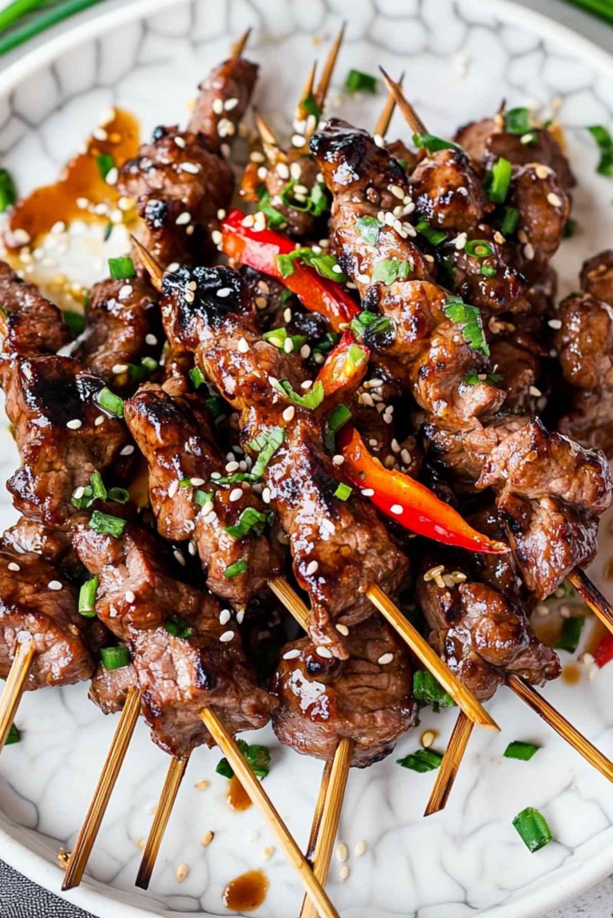 Easy Beef Teriyaki Skewers
