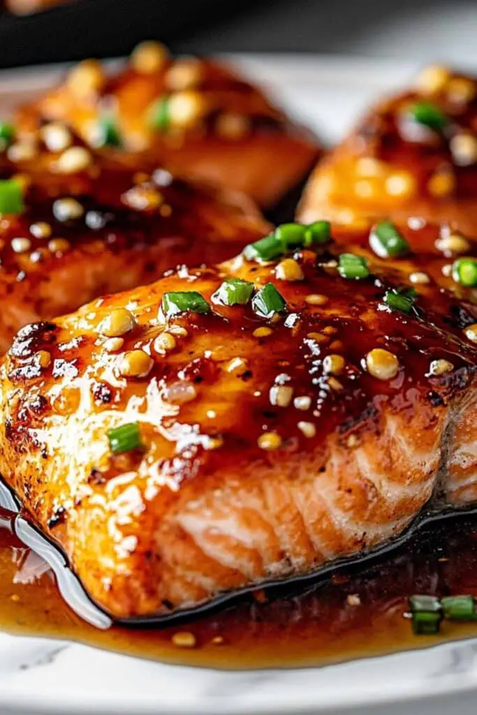 Easy Crispy Honey Garlic Glazed Salmon Recipe 4 Easy Crispy Honey Garlic Glazed Salmon Recipe