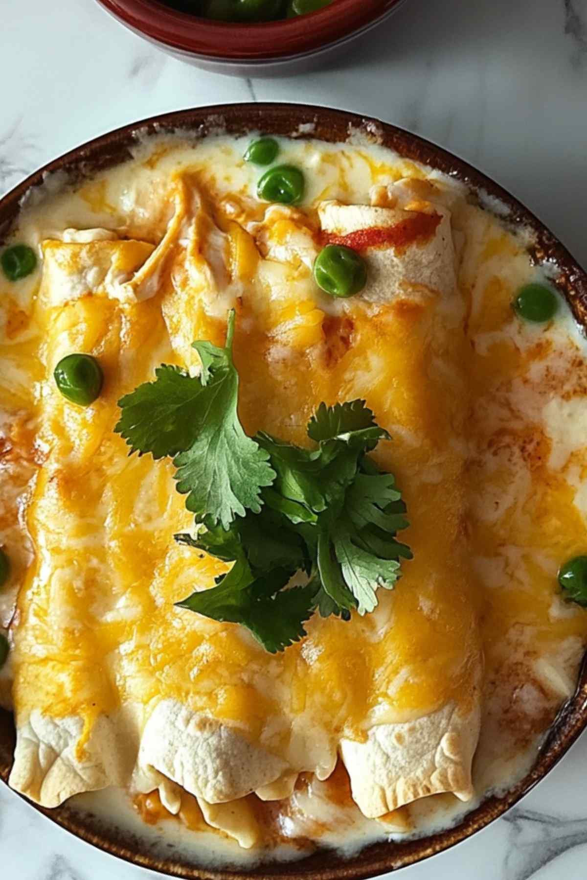 Chicken Enchiladas with Cream of Chicken Soup