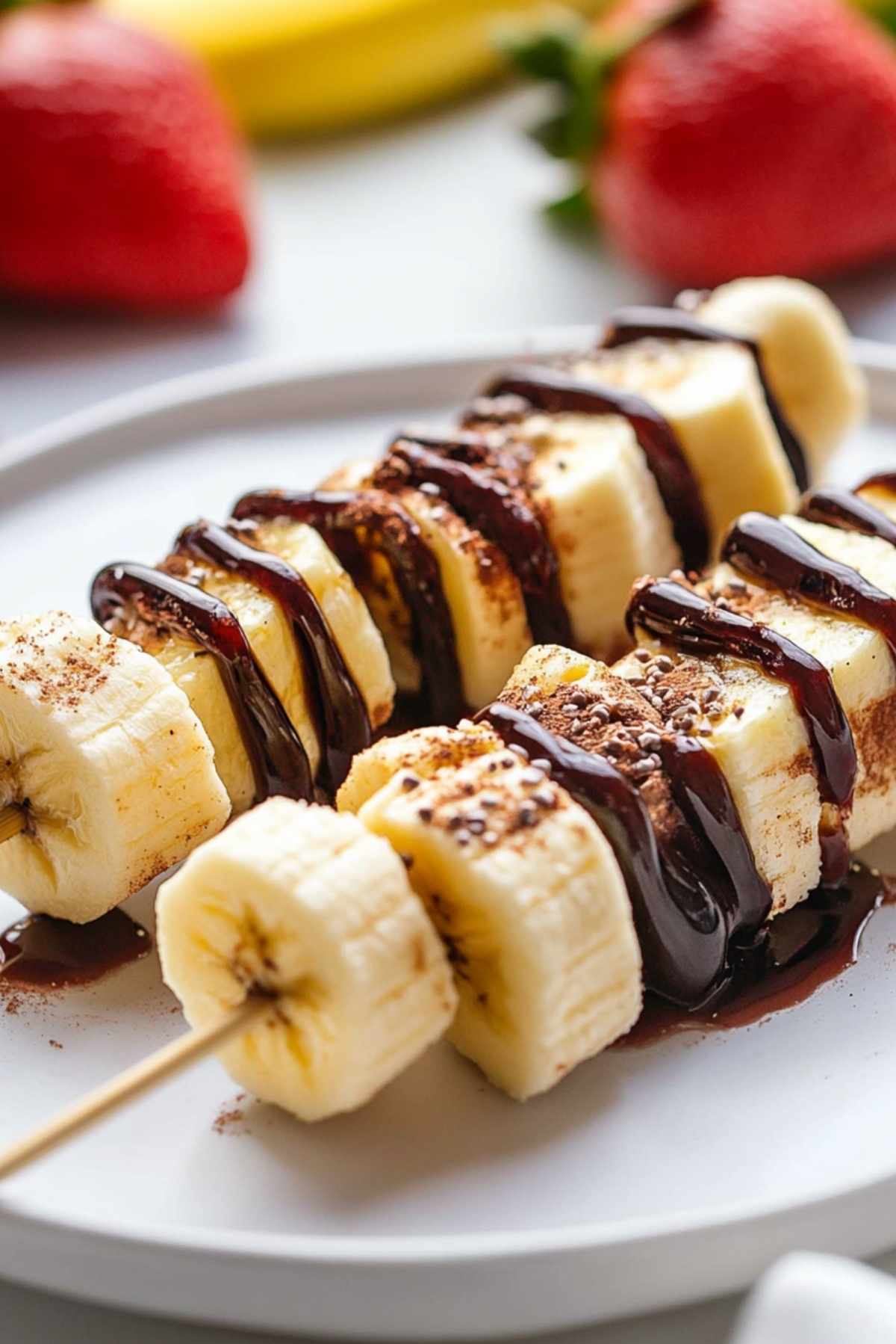 Banana Split Dessert Kabobs