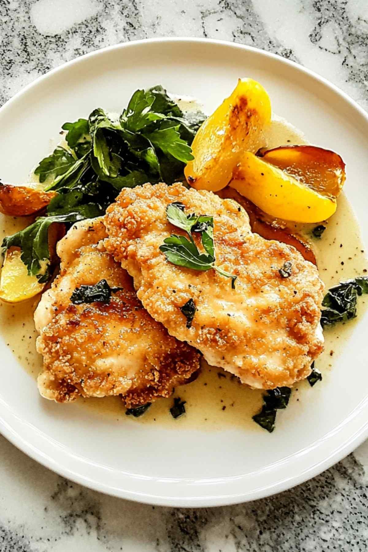 Baked Chicken Schnitzel
