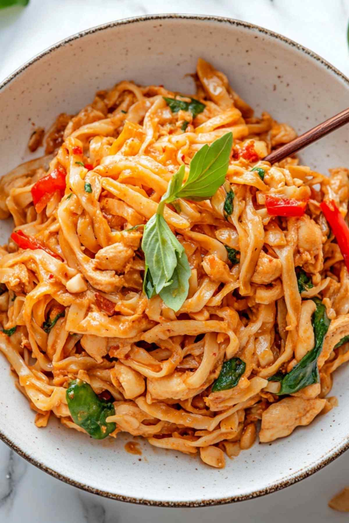 Easy Spicy Peanut Noodles