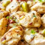 Creamy Pepperoncini Chicken Skillet
