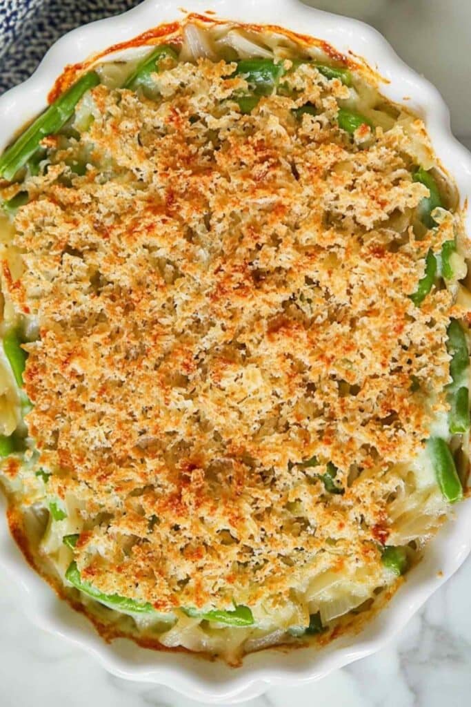 French Onion Green Bean Casserole 4 French Onion Green Bean Casserole