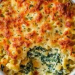 Spinach and Cheese Pasta Bake