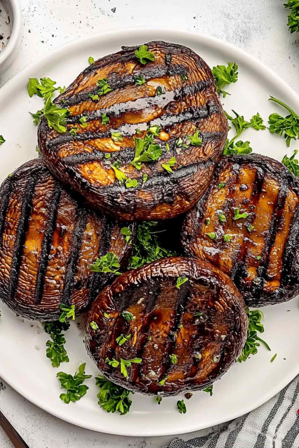 Easy Grilled Portobello Mushrooms Recipe