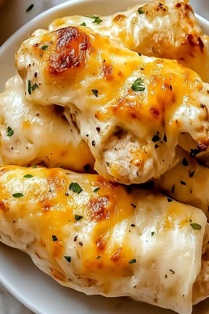 Great Cheesy Garlic Chicken Wraps 4 Great Cheesy Garlic Chicken Wraps