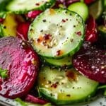 Crisp Cucumber and Beetroot Salad