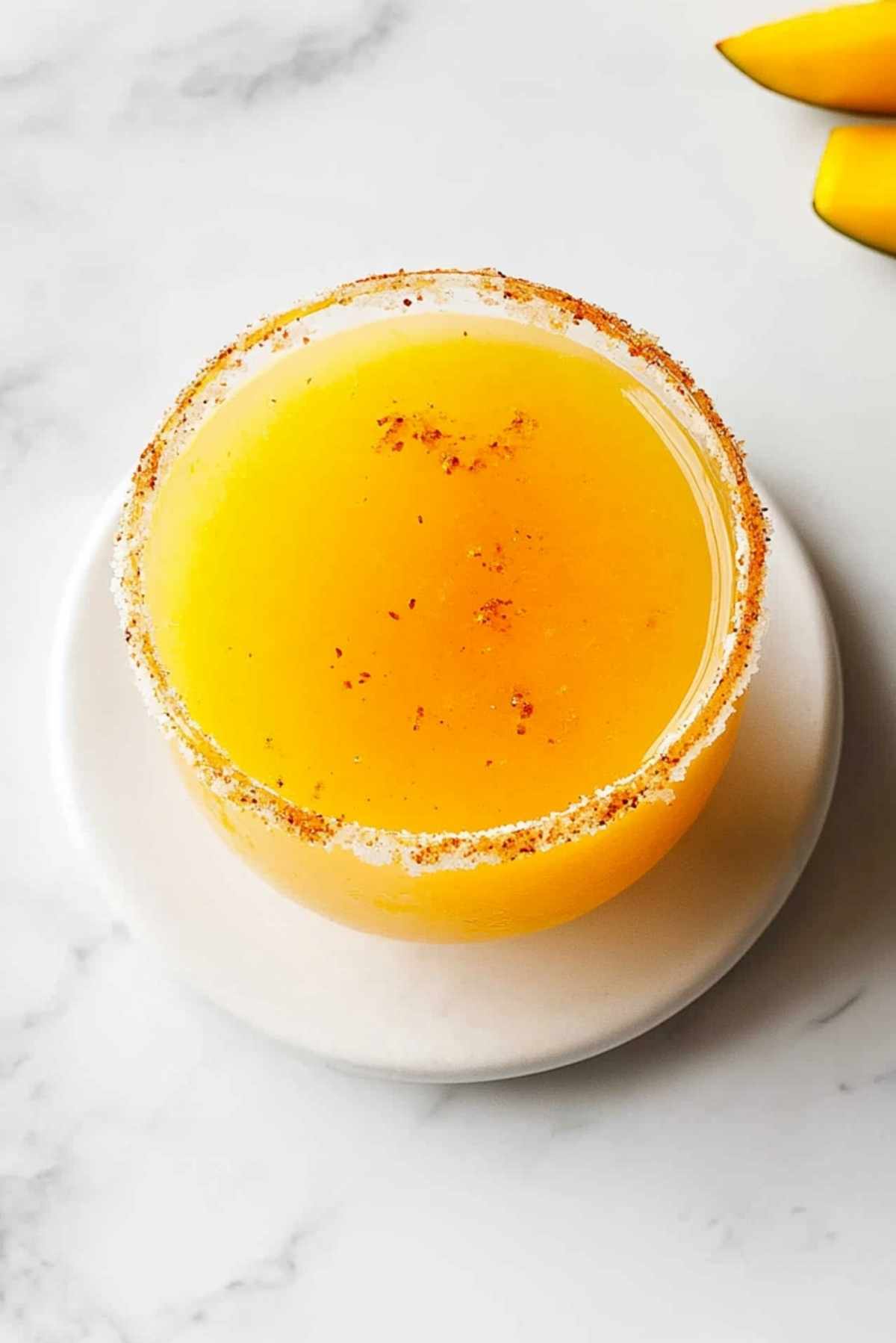 Hot Honey Spicy Mango Margarita